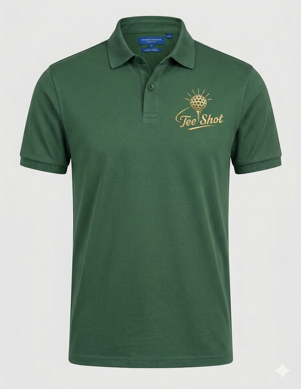 Premium mercerised polo