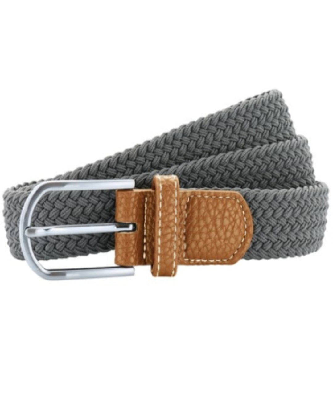 Men's vintage wash canvas belt